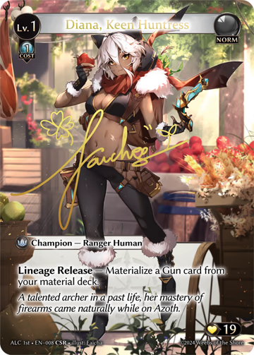 Diana, Keen Huntress